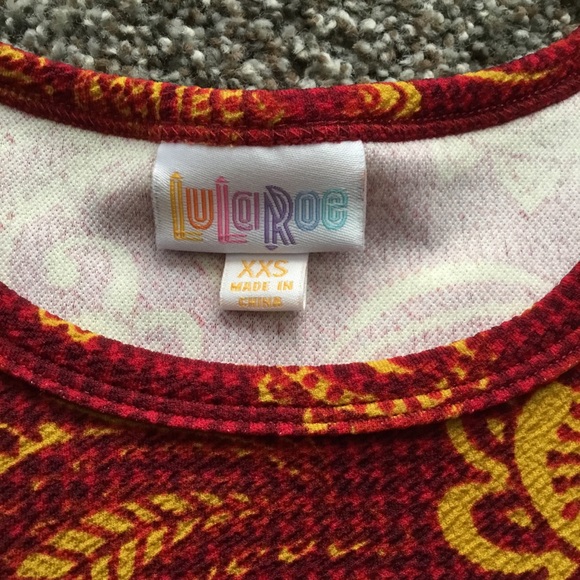 SALE 🎉 LuLaRoe Textured Carly XXS - Picture 2 of 4